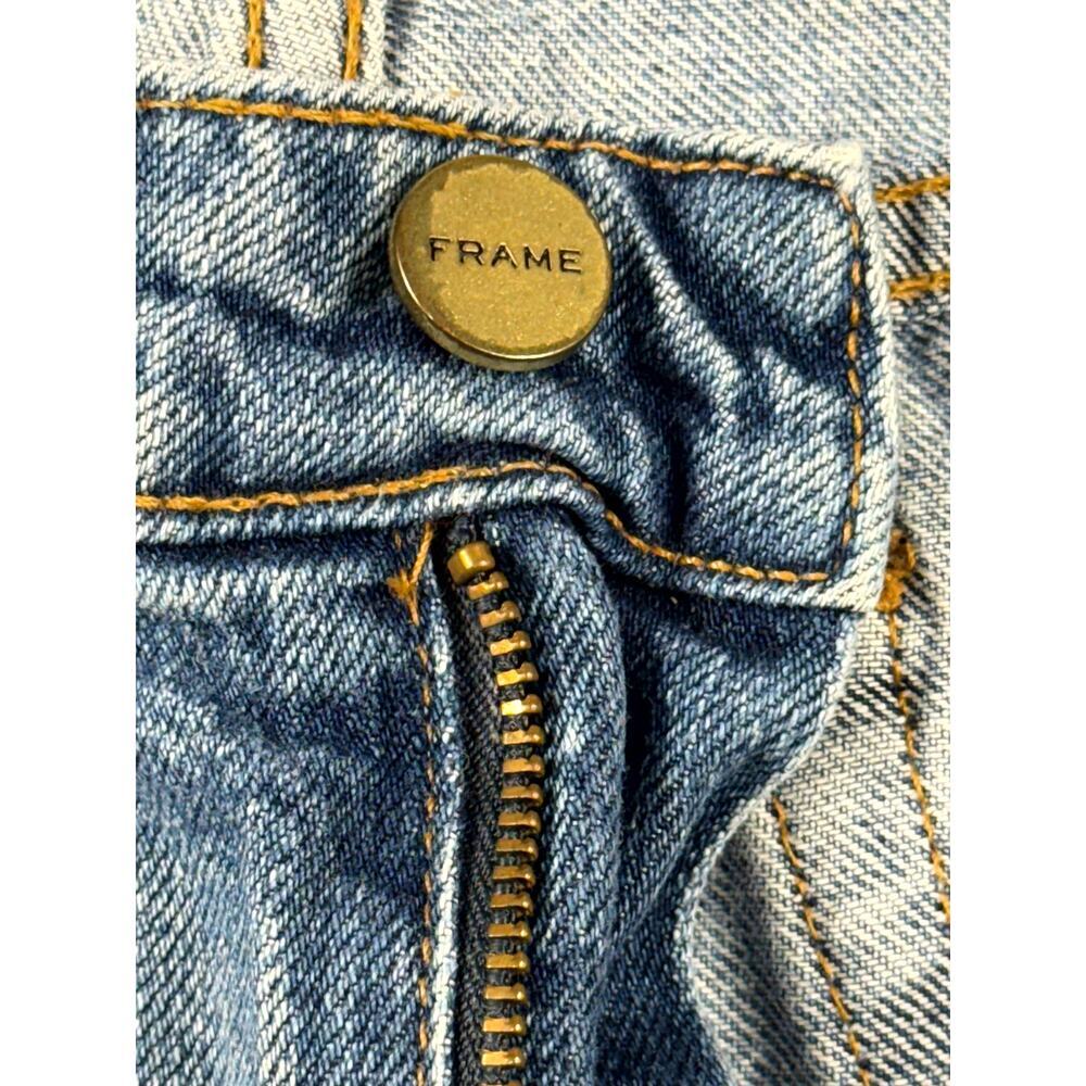 FRAME Men Denim Le Grand Garcon Size 26 Light Wash Straight Leg 28" Inseam - Picture 4 of 10